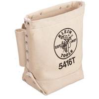 Bull-Pin & Bolt Tool Bag with Tunnel Loop, Tool Holder, Canvas, 3 Pockets Equipex