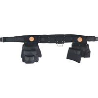 COMB.POCHETTE OUTILS NYLON CORDURA NOIR, Nylon, Noir Equipex