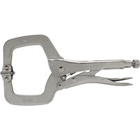 Locking Pliers, 11" Length, C-Clamp Equipex