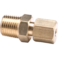 Raccords de compression - Tube &agrave; tuyau m&acirc;le, 3/16" x 1/8" Equipex