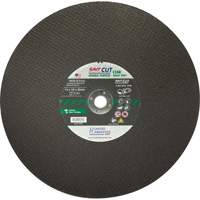 Meule &agrave; tronçonner 24CR, 16" x 1/8", Arbre de 1", Type 1, Carbure de silicium, 4800 Tr/min Equipex