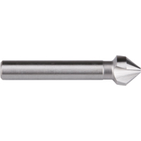 Straight Shank Countersink, 6.3 mm, High Speed Steel, 82° Angle, 3 Flutes Equipex