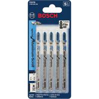 Jigsaw Blades, High Speed Steel, T-Shank, 4" L, 8 TPI Equipex