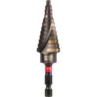 Foret &eacute;tag&eacute; #4 Shockwave Impact Duty, 3/16" - 7/8", Incr&eacute;ments de 1/16", Titane Equipex