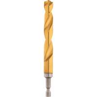Foret Shockwave, 1/2", Titane, Cannelure 3-21/64, Pointe de 135° Equipex
