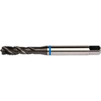 Blue Shark Spiral Flute Tap, High Speed Cobalt, 1/4"-28 Thread, 3.15" L Equipex