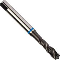 Blue Shark Spiral Flute Tap, High Speed Cobalt, 1/4"-28 Thread, 3.15" L Equipex