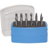 Jeu de fraises pour aluminium, 8 morceaux Equipex