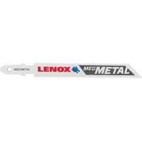 Metal Cutting Jigsaw Blades, Bi-Metal, 18 TPI, 3-5/8" L x 3/8" W Equipex