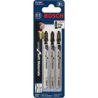 Knife-Edge Jigsaw Blades, High-Carbon Steel, T-Shank, 4" L Equipex