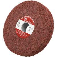 Meule de finition &agrave; structure non tiss&eacute;e pour m&eacute;tal Scotch-Brite Equipex