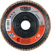 Disque &agrave; lamelles, 4-1/2" x 5/8"-11, Type 27, Grain 40, C&eacute;ramique Equipex