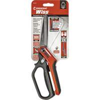 Cisaille robuste pour ouvrier professionnel, 11", Poign&eacute;e Anneau unique Equipex