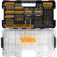 Jeu de 100 embouts et m&egrave;ches de visseuse FlexTorq TSTAK Equipex