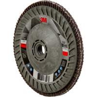 769F Quick Change Flap Disc, 5" x 5/8"-11, Type 29, 120+ Grit, Ceramic Equipex