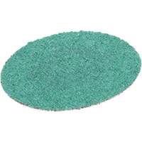 Roloc Green Corps Abrasive Disc, 2" Dia., 80 Grit, Aluminum Oxide Equipex