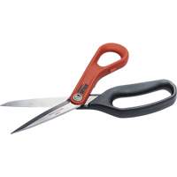 Cisaille tout usage en acier inoxydable pour ouvrier professionnel, 8-1/2", Poign&eacute;e Anneaux Equipex
