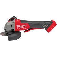 Meuleuse &agrave; frein sans blocage avec interrupteur &agrave; palette One-Key M18 Fuel (outil seulement), Roue de 4-1/2" ou 5", 18 V Equipex