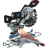 Dual Bevel Sliding Compound Mitre Saw, 12", 15 A Equipex
