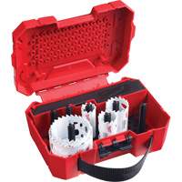 Hole Dozer Carbide Teeth Hole Saw Kit, 9 Pieces Equipex