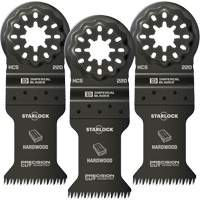 Lames &agrave; dents japonaises 1-3/8" pour le bois dur Starlock Equipex