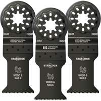 Lames standards pour bois et clous 1-3/8" Starlock Equipex