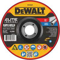Meule de tronçonnage des m&eacute;taux s&eacute;rie Elite, 5" x 0,045", Arbre 7/8", Alumine de zirconium, Type 27 Equipex