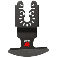 Lame oscillante au grain en diamant de taille universelle 2-3/4" pour coulis Equipex