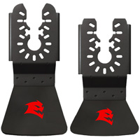 Jeu de grattoirs oscillants en acier &agrave; teneur &eacute;lev&eacute;e en carbone de taille universelle pour le retrait d'adh&eacute;sif Equipex