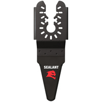 Lame oscillante de taille universelle en acier &agrave; haute teneur en carbone de 1-1/2" pour retirer les scellants Equipex