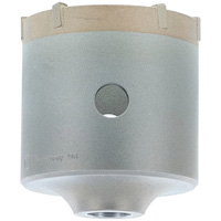 Foret SDS-Plus &agrave; pointe au carbure et paroi mince, 2-9/16", Profondeur de la coupe de 3" Equipex