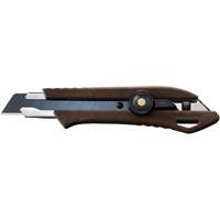 Ratchet Lock Knife, 18 mm, Wood Handle Equipex