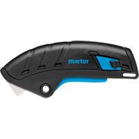 Couteau de s&eacute;curit&eacute; r&eacute;tractable Secunorm Merak, 9 mm, C&eacute;ramique, Robuste, Prise en Plastique Equipex