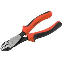 Diagonal Cutting Pliers with Comfort Handles, 7-1/4" L Equipex