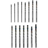 Jeu de forets Metal Demon pour aciers doux, tremp&eacute;s et inoxydables, 15 morcea Equipex