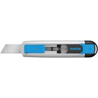 Couteau r&eacute;tractable SECUNORM 540 avec lame Styropor no 17940, 36 mm, Acier inoxydable, Robuste, Prise en Aluminium Equipex