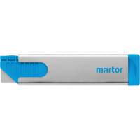 Couteau r&eacute;tractable SECUNORM HANDY, 8,5 mm, Acier inoxydable, Robuste Equipex