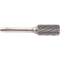 Cylinder Shape Carbide Shipyard Bur, SA-5, 1/2" Dia., 1/4" Shank, 1" Depth of Cut Equipex