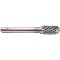 Cylinder Shape Radius End Carbide Shipyard Bur, SC-3, 3/8" Dia., 3/4" Depth of Cut Equipex