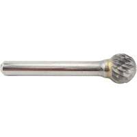 Ball Shape Carbide Shipyard Bur, SD-5, 1/2" Dia., 1/4" Shank, 7/16" Depth of Cut Equipex