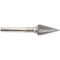 Fraise en carbure conique &agrave; coupe agressive, SM-5, 1/2" dia., 1/4" Tige, 7/8" Prof. de la coupe Equipex