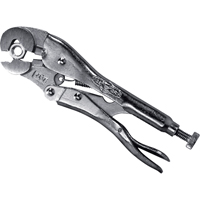 Vise-Grip&reg; Locking Wrench Pliers with Wire Cutter, 10" Length, Curved Jaw Equipex