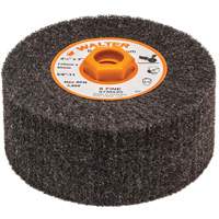 Tambour de conditionnement de surface Blendex, 4-1/2" dia. x 2" la, 5/8"-11 Arbre, Grain Super fin Equipex