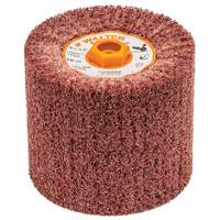 Tambour de conditionnement de surface Blendex, 4-1/2" dia. x 4" la, 5/8"-11 Arbre, Grain Cors&eacute; Equipex
