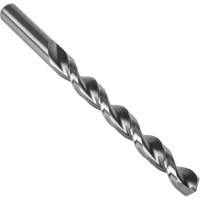 Parabolic Flute Jobber Drill Bit, High Speed Steel, 5/64", 2" L, 1" Flute, 135° Point Angle Equipex