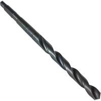 Small Taper Shank Drill Bit, 17/32", High Speed Steel, 4-5/8" Flute, 118° Point Equipex