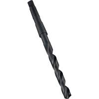 Thinned Point Taper Shank Drill Bit, 23.25 mm, High Speed Steel, 155 mm Flute, 118° Point Equipex