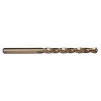 Taper Length Drill Bit, 1/16", High Speed Cobalt, 1-3/4" Flute, 135° Point Equipex