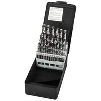 Jeu de forets pour tour &agrave; d&eacute;colleter, 29 morceaux, Acier rapide Equipex