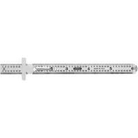Industrial Precision Flexible Ruler, 6" L, Steel Equipex